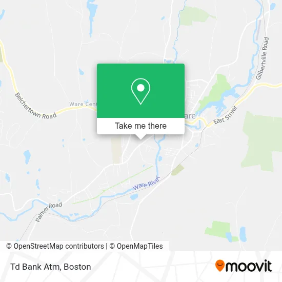 Td Bank Atm map