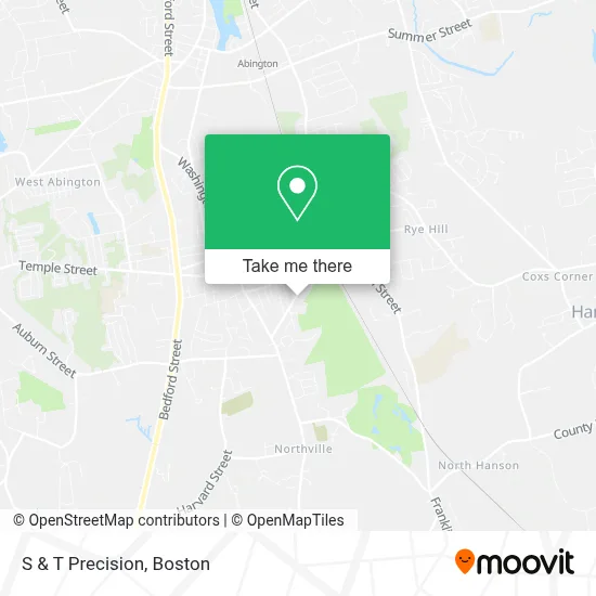 S & T Precision map