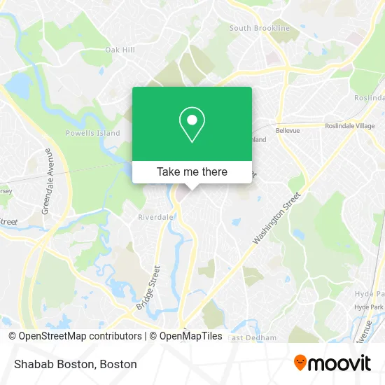 Shabab Boston map