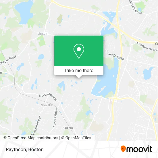 Raytheon map