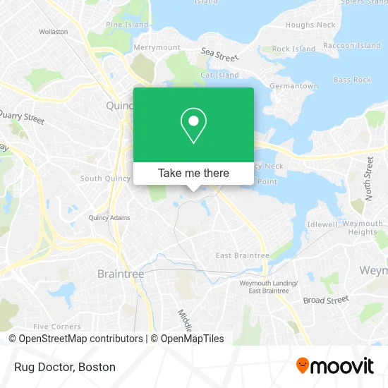 Rug Doctor map