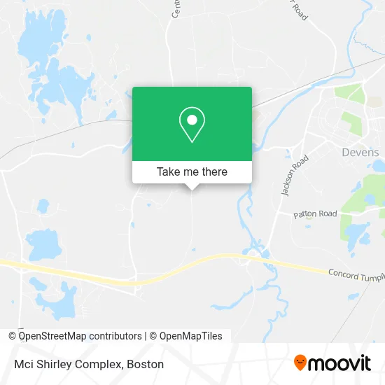 Mci Shirley Complex map