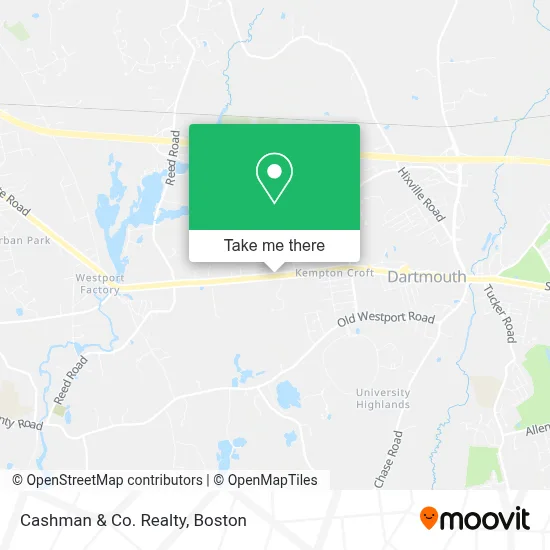 Cashman & Co. Realty map