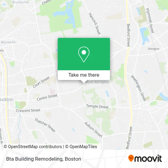 Bta Building Remodeling map