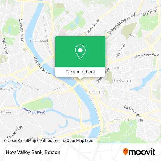 New Valley Bank map