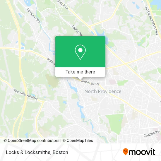 Locks & Locksmiths map