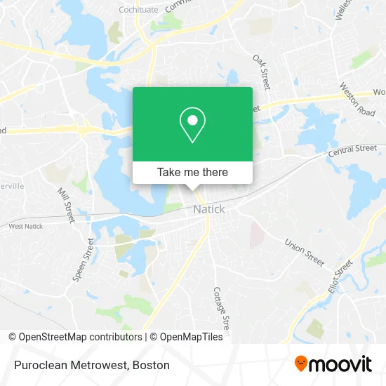 Puroclean Metrowest map