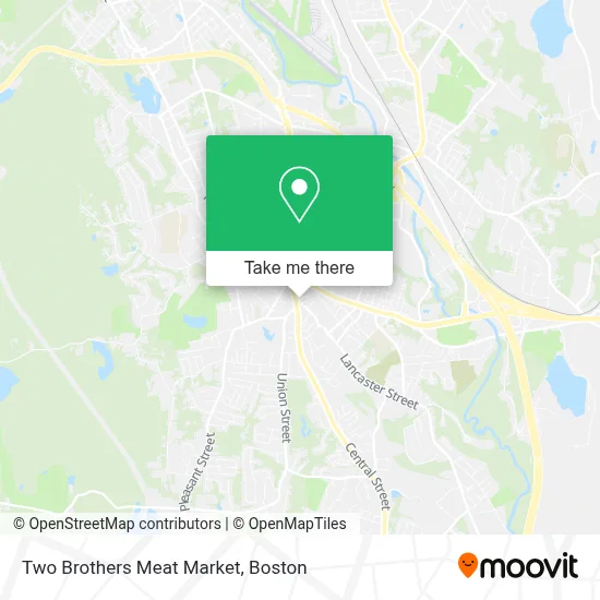 Two Brothers Meat Market map