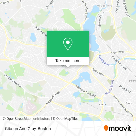 Gibson And Gray map