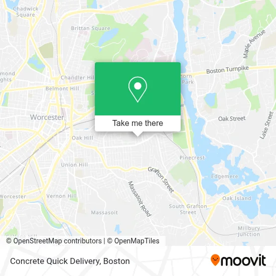 Concrete Quick Delivery map