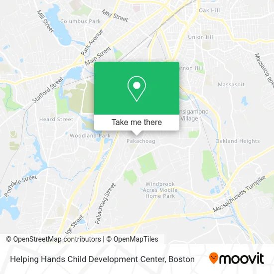 Helping Hands Child Development Center map