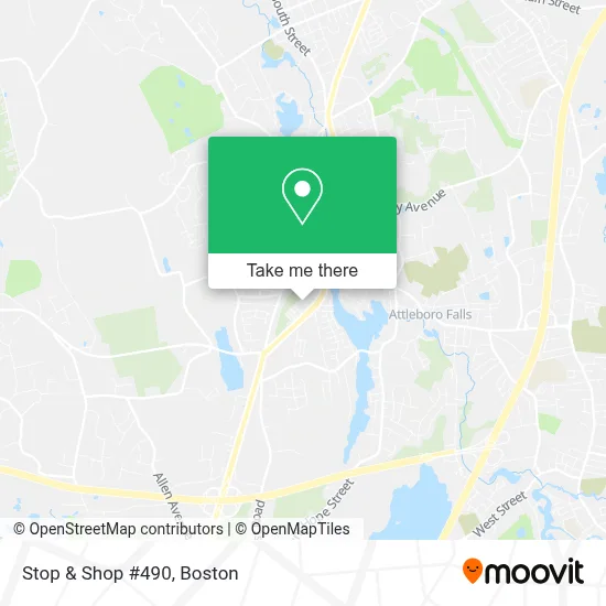 Stop & Shop #490 map