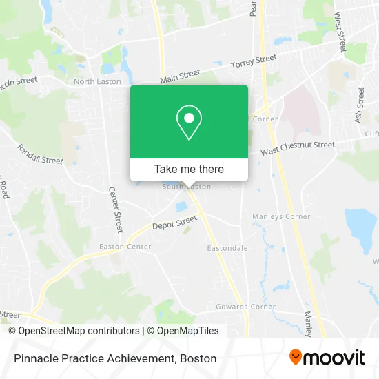 Pinnacle Practice Achievement map