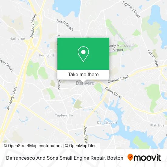 Defrancesco And Sons Small Engine Repair map