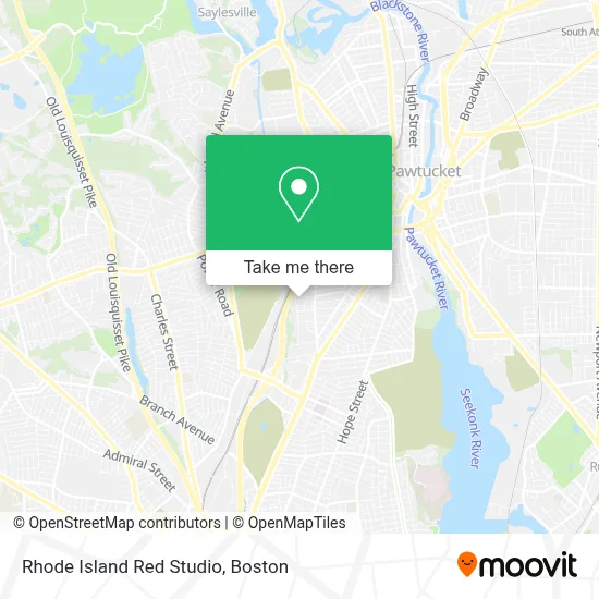 Rhode Island Red Studio map