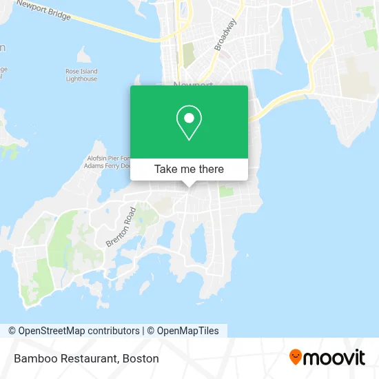 Bamboo Restaurant map