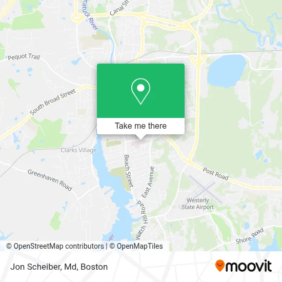 Jon Scheiber, Md map