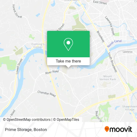 Prime Storage map