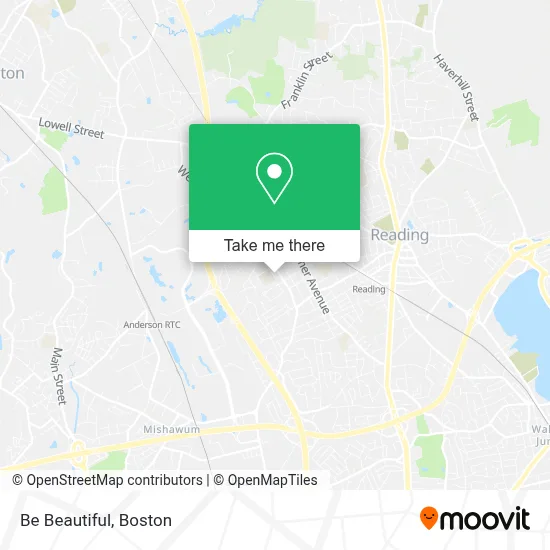 Be Beautiful map