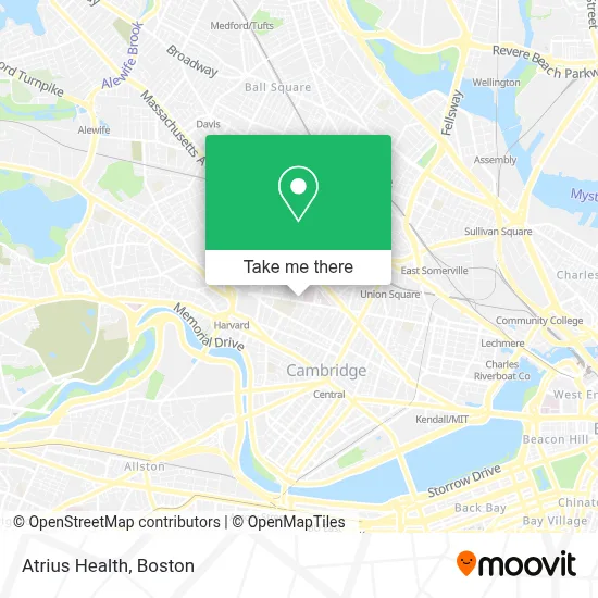 Atrius Health map