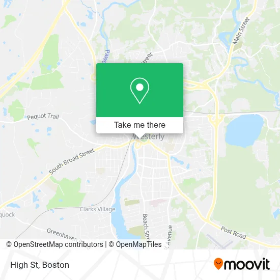 High St map