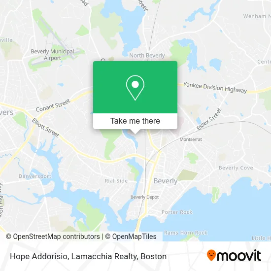 Hope Addorisio, Lamacchia Realty map
