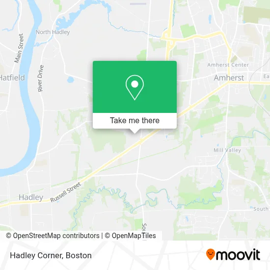 Hadley Corner map