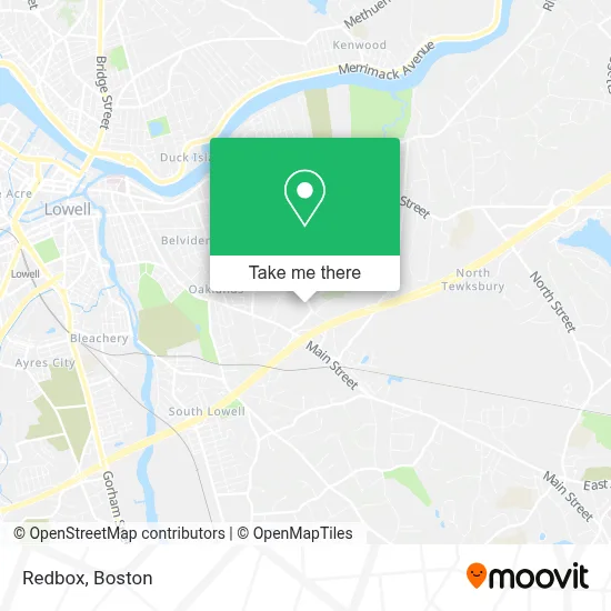 Redbox map