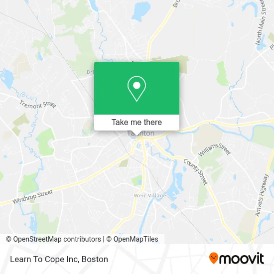 Learn To Cope Inc map