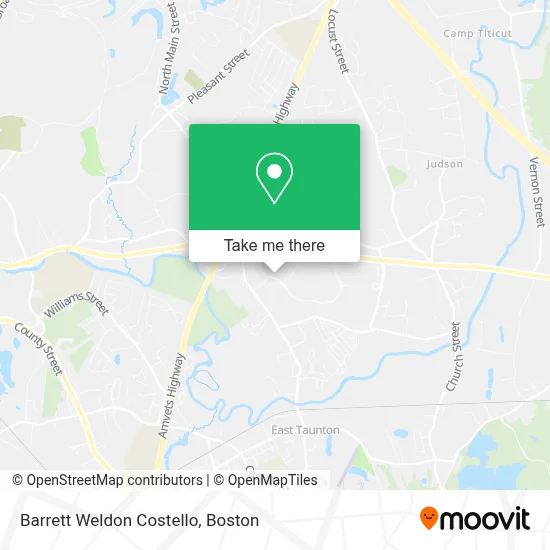 Barrett Weldon Costello map
