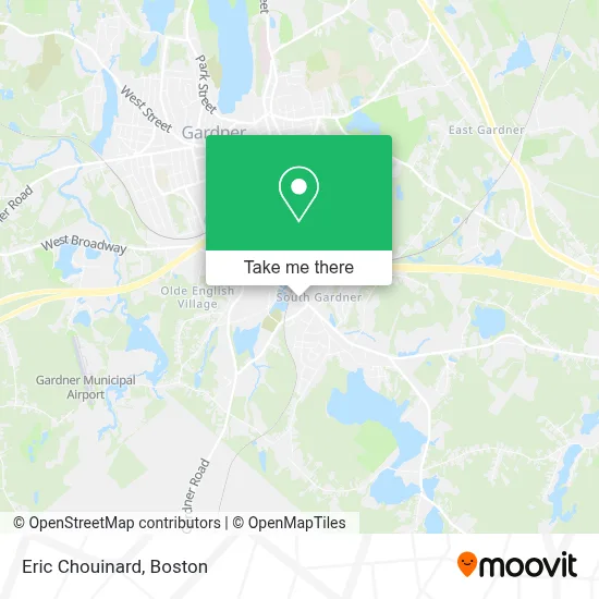 Eric Chouinard map
