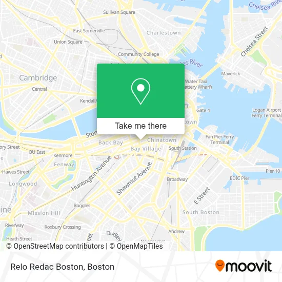 Relo Redac Boston map