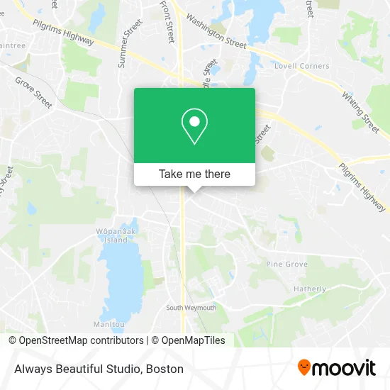 Always Beautiful Studio map