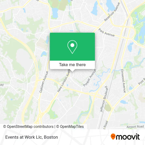 Events at Work Llc map