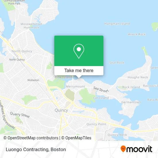 Luongo Contracting map