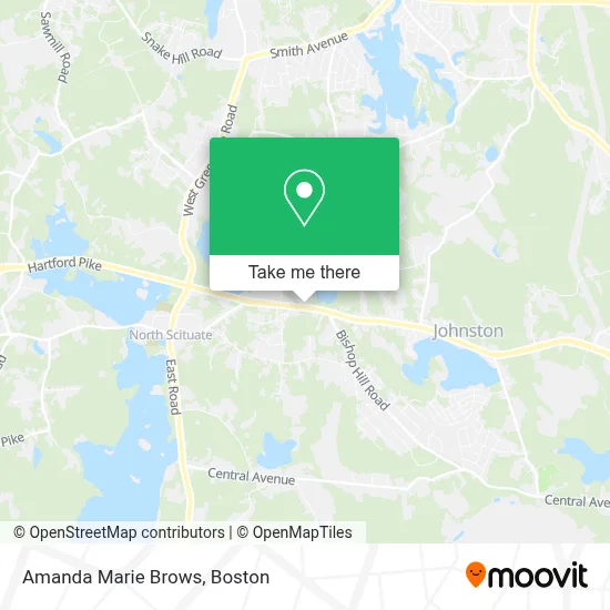 Amanda Marie Brows map
