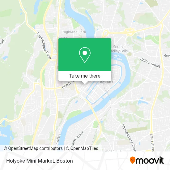 Holyoke Mini Market map