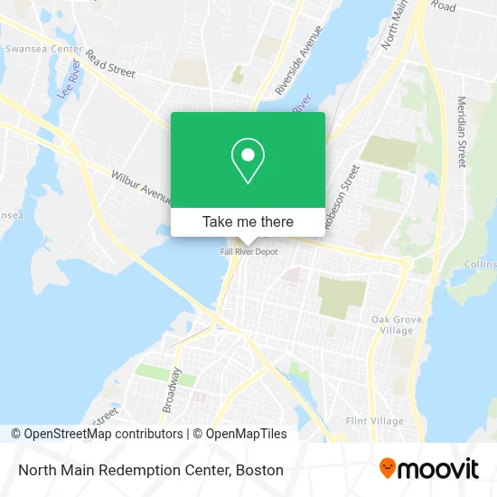 North Main Redemption Center map