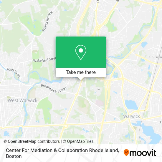 Center For Mediation & Collaboration Rhode Island map