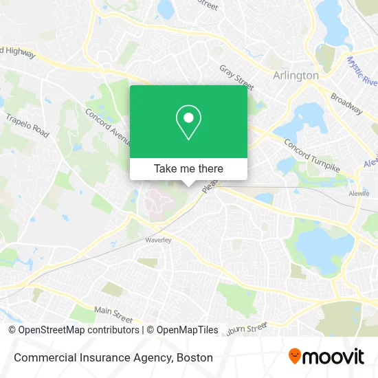 Commercial Insurance Agency map