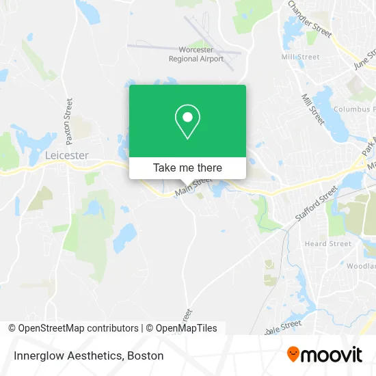 Innerglow Aesthetics map