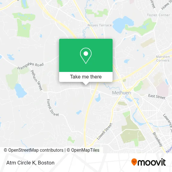 Atm Circle K map