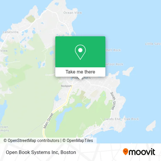 Open Book Systems Inc map