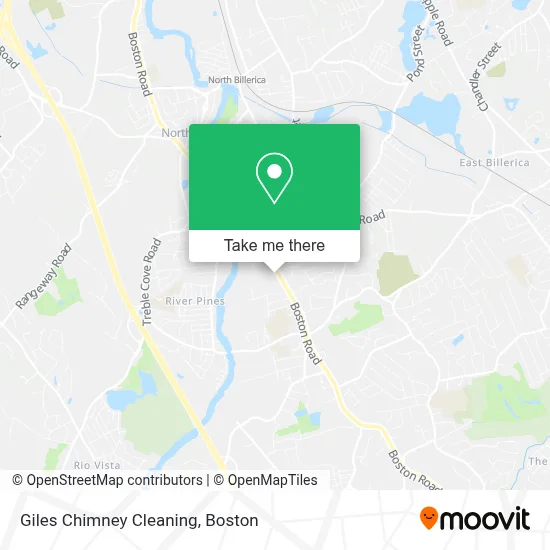 Giles Chimney Cleaning map