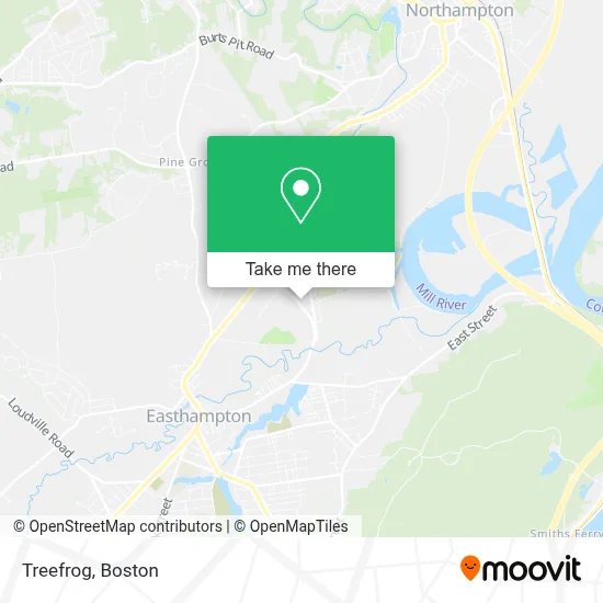 Treefrog map
