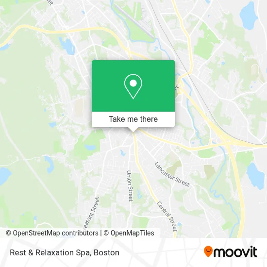Rest & Relaxation Spa map
