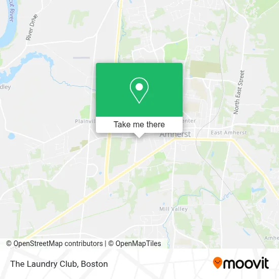 The Laundry Club map