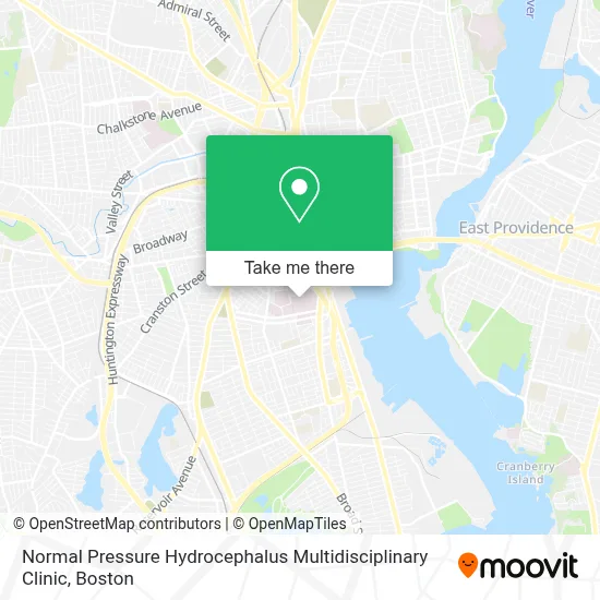 Normal Pressure Hydrocephalus Multidisciplinary Clinic map