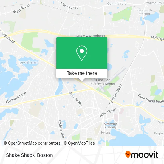 Shake Shack map