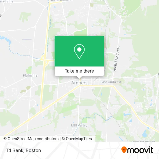 Td Bank map